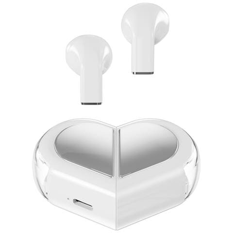 Auricolari Bluetooth V5.4 Con Custodia Di Ricarica - Chipset Ab5756c White - Foto 1