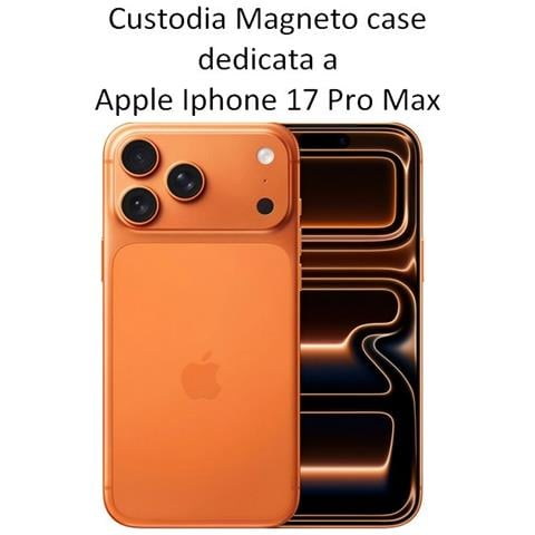 Custodia A Libro Smart Pocket Case In Pelle Per Apple Iphone 17 Blu - Foto 2