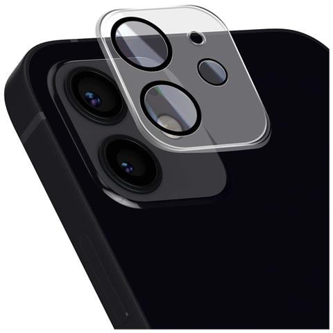 Protezione Obiettivo Fotocamera Per Iphone Serie 12 Lens Shield, Trasparente - Foto 1