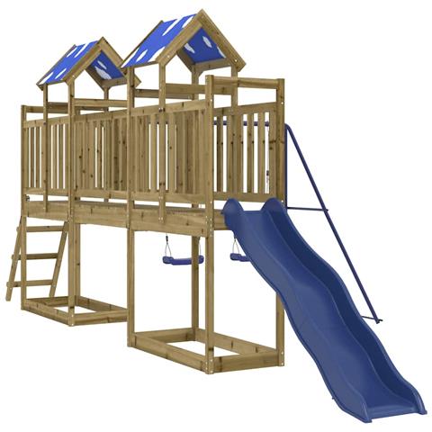 Set da Gioco da Esterno in Legno di Pino Impregnato - Foto 1