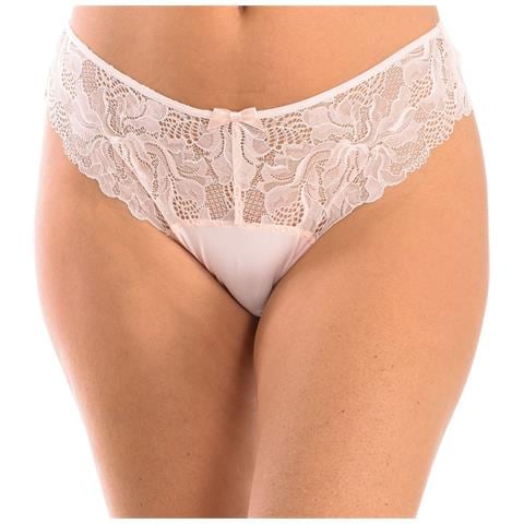 Slip Micro Tulle Con Fodera Interna 008h5 Donna - Foto 1