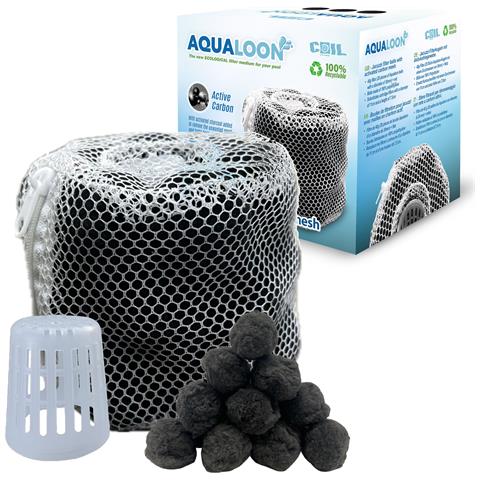 Palline filtro Aqualoon nere, sostitutive per filtri a cartuccia per jacuzzi /spa con carbone attivo - Foto 4