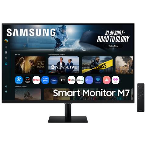 Monitor Smart 32" LED VA M7 M70F 3840 x 2160 Pixel 4K Ultra HD Tempo di Risposta 4 ms Frequenza di Aggiornamento 60 Hz - Foto 1