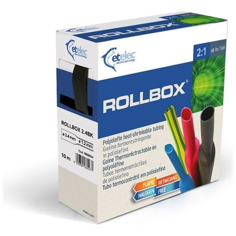Guaina Isolante Termoretraibile 3,2 - Dispenser Da 10mt - Rb0032 - Foto 1