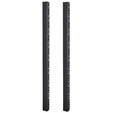 CANALINA PASSACAVI VERTICALE PER ARMADI 42U LARGHI 800 MM COLORE NERO - Foto 1