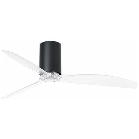 Faro Faro 32041 Trasparente Ventilatore Nero Opaco Pale Trasparenti - Foto 12