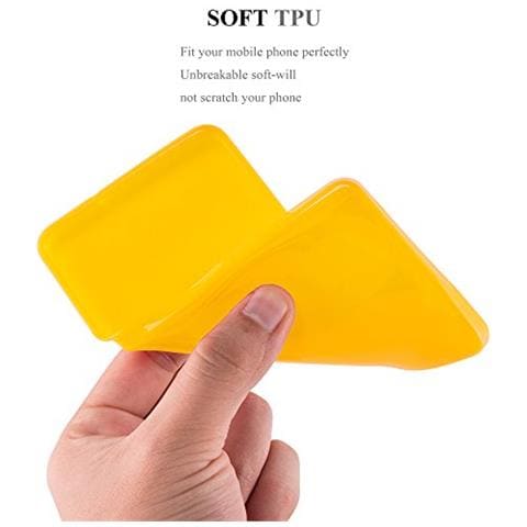 Custodia Compatibile Con Samsung Galaxy Trend Lite In Jelly Giallo - Coperchio Protettivo In Silicone Tpu Flessibile - Foto 2