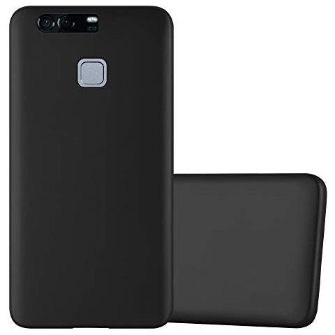 Custodia Compatibile Con Huawei P9 Plus In Nero Metallico - Coperchio Protettivo In Silicone Tpu Flessibile - Foto 1