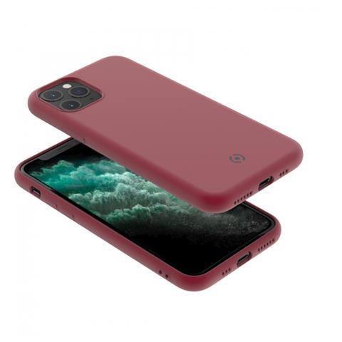 Custodia Celly Apple Iphone 11 Pro Cover Leaf Red Leaf1000rd - Foto 3