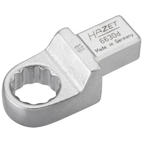 6630d-18 Chiave Ad Ad Innesto Anello, Argento, Attacco Quadro Ad Innesto 14 X 18 Mm - Foto 1