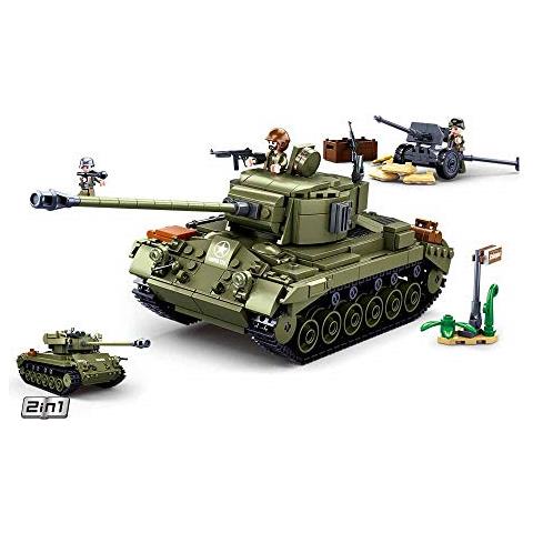 M38-b0860 Wwii-m261 Pershing - Canotta Media 2 In 1 - Foto 1