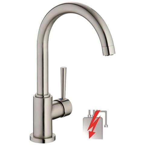 Miscelatore Lavello con Bocca Tonda CORNWALL Aspetto Inox - Foto 1