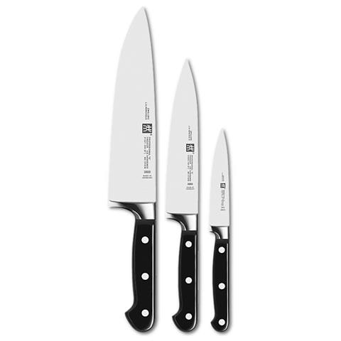 Set of knives, 13,5 cm, 42 cm, Acciaio inossidabile, Nero, Acciaio inossidabile - Foto 1