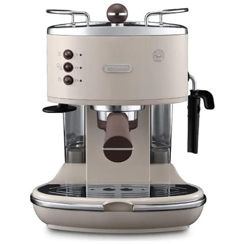 Macchina da Caffè Espresso Automatica ICONA VINTAGE Serbatoio 1.4 Lt. Potenza 1100 Watt Colore Beige - Foto 1