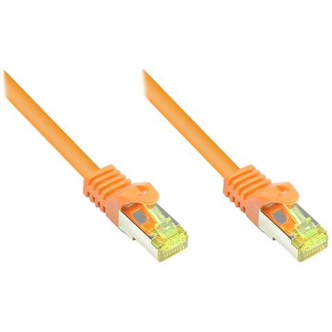 8070R-150O, Cat7, S / FTP (S-STP) , RJ-45, RJ-45, Maschio / maschio, Arancione - Foto 1