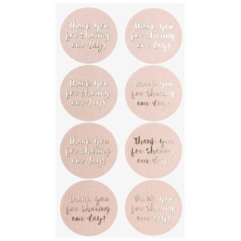 4 Fogli Di Adesivi Rosa Our Day - Foto 1