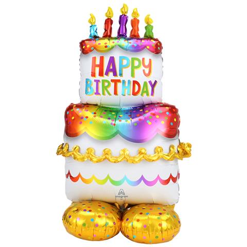 Airloonz Torta Birthaday 68x134 Cm - (7a4244911) - Foto 1