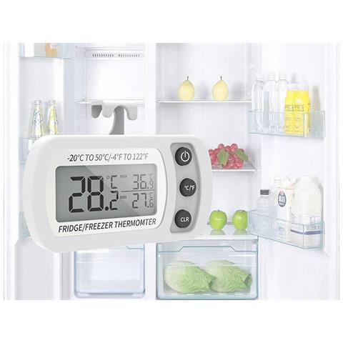 Tree-on-Life 1 pz Termometro per Frigorifero Domestico per la casa Frigorifero Congelatore Frigorifero Termometro per refrigerazione più recente Ricerca Calda Bianco 