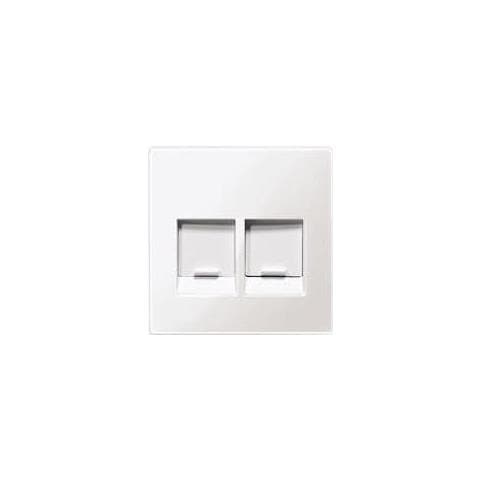 Meg4562-0325 Bianco Placca Copripresa E Copri Interruttori - Foto 1