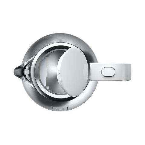 WK 1500 bollitore elettrico 1,7 L 2200 W Acciaio inossidabile, Bianco - Foto 2