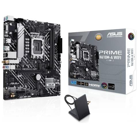 Scheda Madre PRIME H610M-A WIFI Socket LGA 1700 Chipset H610 micro ATX - Foto 1