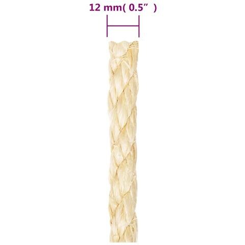 Corda In Sisal 100% 12 Mm 25 M - Foto 2