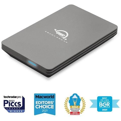 Envoy Pro FX 4TB portable SSD TB3/USB Tecnologia Thunderbolt USB tipo-C 3.2 Gen 2 (3.1 Gen 2) Nero - Foto 1