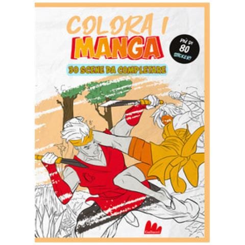 Claudio Avella - Colora I Manga. Con Sticker. Con Sticker - Foto 1