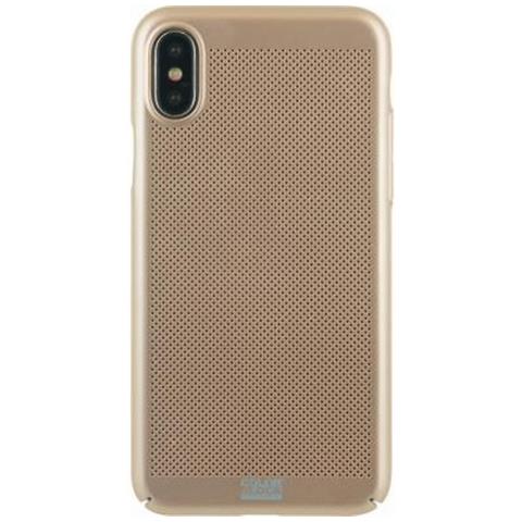 Cover Per Iphone X /xs Rigida Traforata, Oro - Foto 1