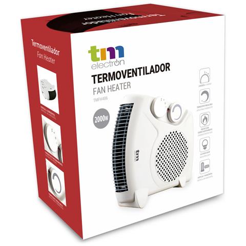 Termoventilatore Portatile Tm Electron 1000-2000 W - Foto 7
