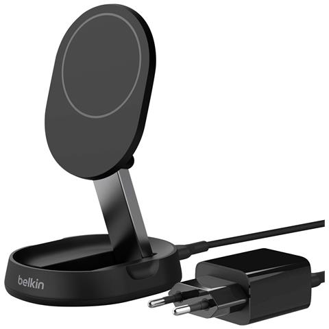 Caricatore Induzione Boostcharge Pro Qi2 15w Supporto Retrattile, Nero - Foto 1