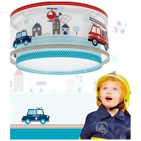 Plafoniera Per Bambini Police Polizia - Foto 1