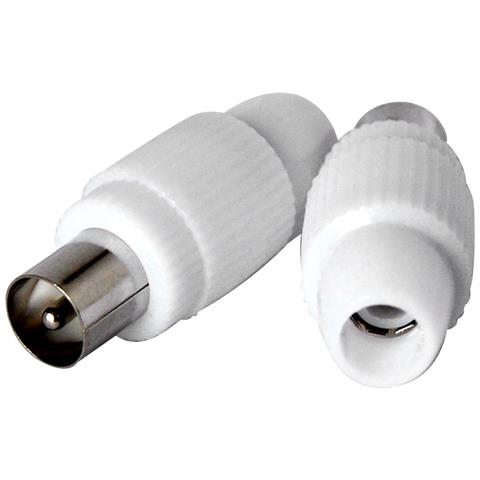 Spina antenna TV 75 O 9.5mm new - 2 pezzi - Foto 1