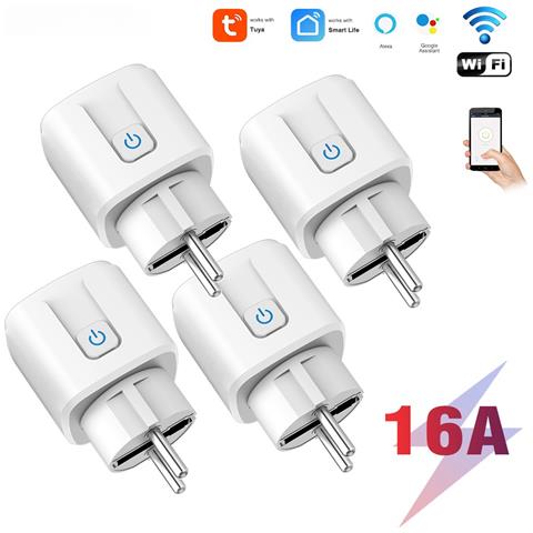 Confezione Da 4 Prese Smart Plug Standard Europeo 16a - Foto 1