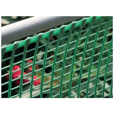 Rotolo 5mt Rete Metallica Outdoor Da Esterno Per Recinzioni Elettrosaldata Verde 5mt 5x5 - Foto 3