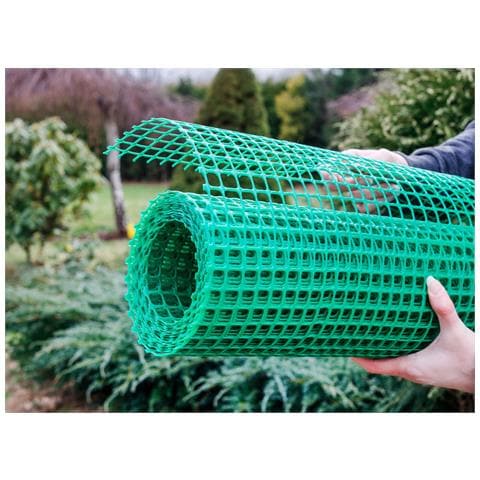 Rotolo 5mt Rete Metallica Outdoor Da Esterno Per Recinzioni Elettrosaldata Verde 5mt 5x5 - Foto 1