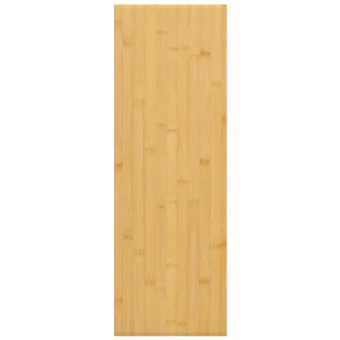 Scaffale A Parete 60x20x1,5 Cm In Bambù - Foto 2