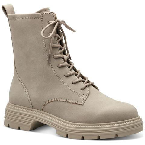 Taupe Casual Closed Booties Stivaletti Sintetico E Tessile Scarpe Donna Beige Eu 37, 1-25264-41 341 - Foto 1