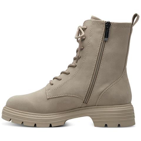 Taupe Casual Closed Booties Stivaletti Sintetico E Tessile Scarpe Donna Beige Eu 37, 1-25264-41 341 - Foto 3