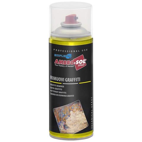 Bomboletta Spray Rimuovi Graffiti Sverniciatore Per Muro Pareti Legno 400ml - Foto 2
