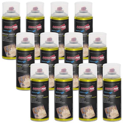 Bomboletta Spray Rimuovi Graffiti Sverniciatore Per Muro Pareti Legno 400ml - Foto 1