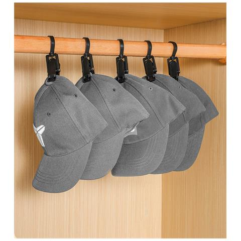 Confezione Da 5 Clip Di Stoccaggio Rotanti Multifunzionali Black - Foto 2