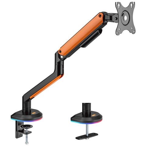 DT32TSR-249 Supporti a parete per TV Scrivania Nero, Arancione - Foto 1