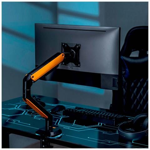 DT32TSR-249 Supporti a parete per TV Scrivania Nero, Arancione - Foto 6