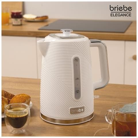 Kt1168wht Elegance Bollitore Elettrico 1,7l Cordless Ebollizione Rapida Senza Bpa Base 360 2200w Bianco - Foto 8