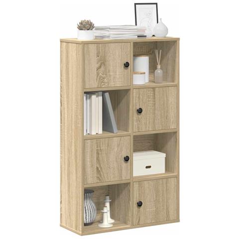 Libreria Rovere Sonoma 60x24x101,5 Cm In Legno Multistrato - Foto 1