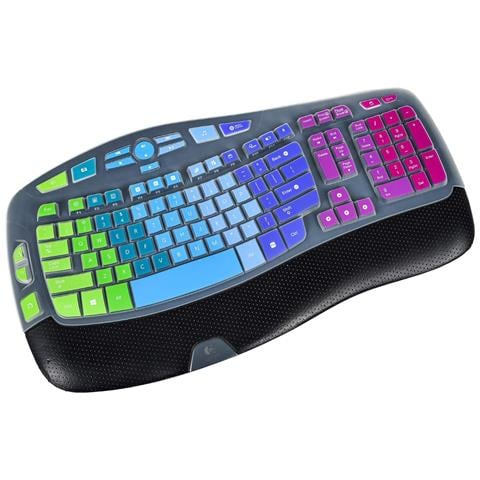 Custodia Protettiva Per Tastiera Bluetooth Wireless Logitech Mk350 Multicolor - Foto 2