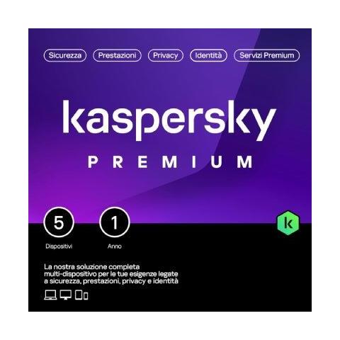 Antivirus Internet Security KL1047T5EFS-SSB Premium 5 Dispositivi 1 Anno Superslim Box - Foto 1
