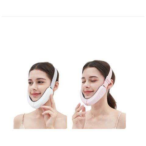 Massaggiatore Viso Intelligente Con Comandi Vocali In Inglese - Dispositivo 3d Per Lifting E Snellimento Del Viso White - Foto 3