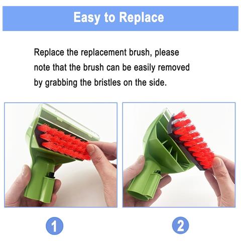 Testina Di Ricambio Per La Pulizia Di Fessure A Spruzzo, Strumento Di Pulizia Professionale Compatibile Con I Pulitori Per Tappeti Bissell - Foto 2